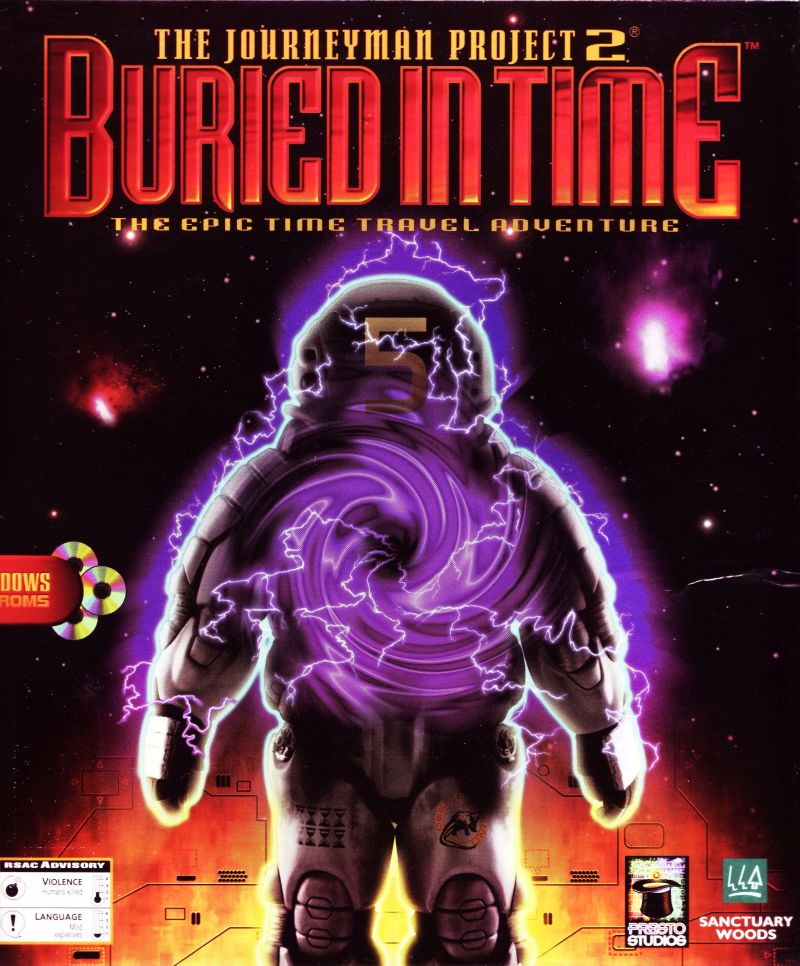 The Journeyman Project 2: Buried in Time box art