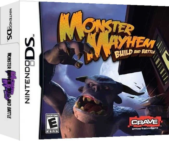 Monster Mayhem - Build and Battle — box-3D (US)