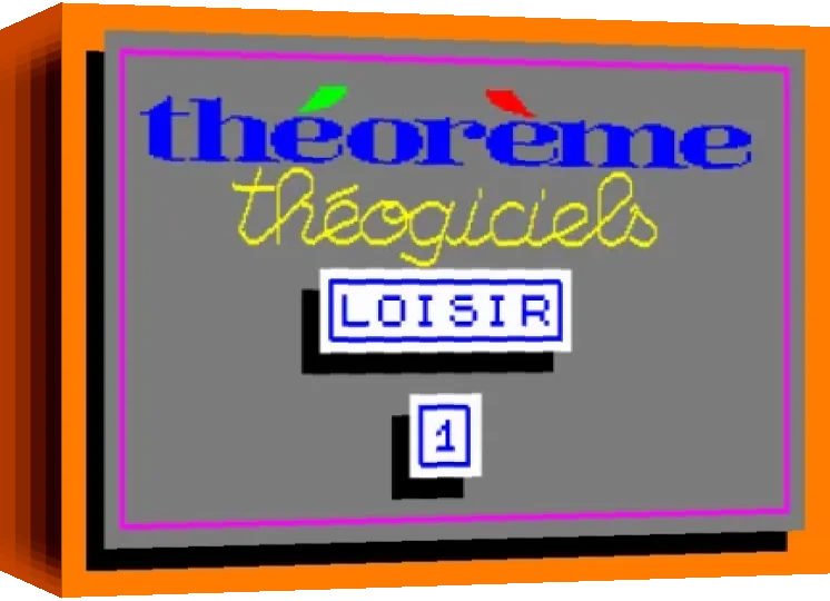 Théogiciels Loisir 1 — box-3D (WOR)