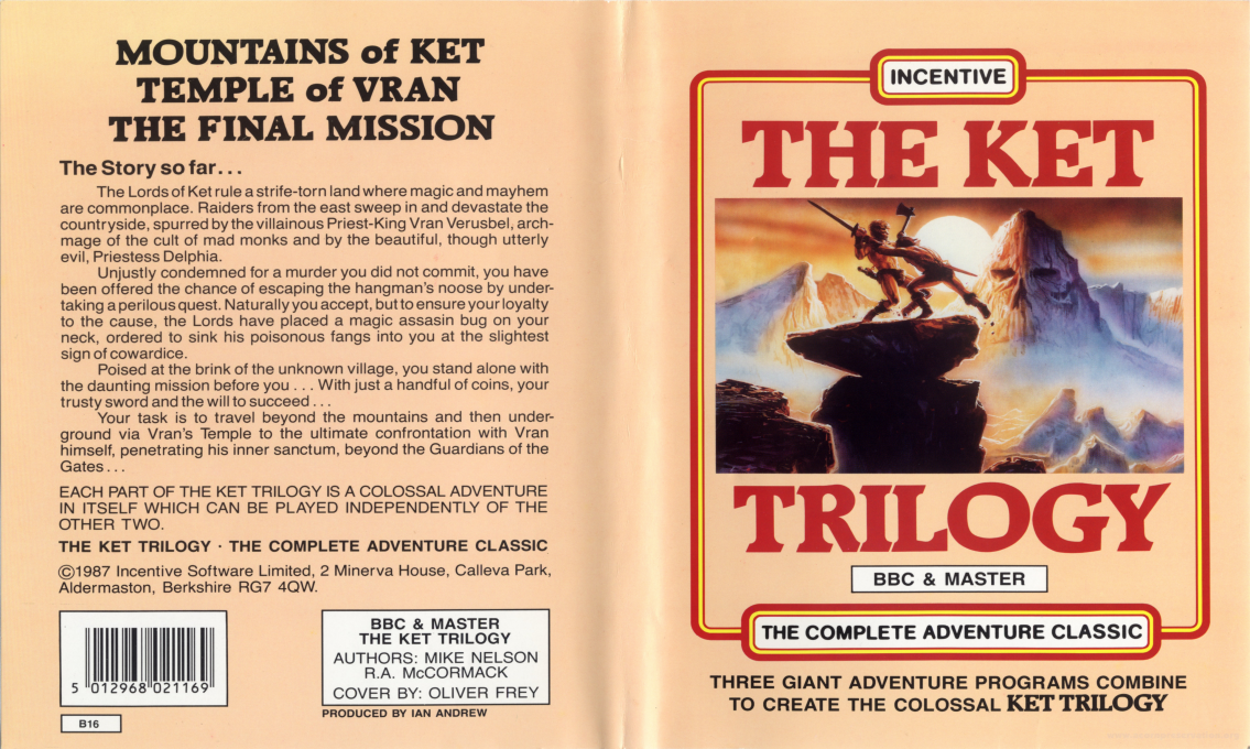 Ket Trilogy, The — box-texture (EU)