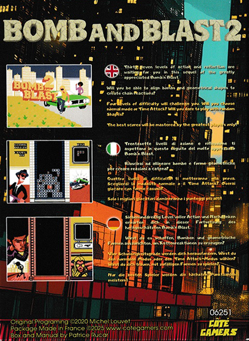 Bomb'n Blast 2 — box-2D-back (EU)