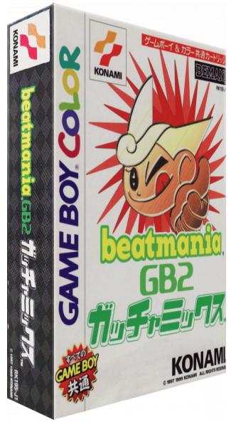Beatmania GB2 - Gotcha Mix — box-3D (JP)