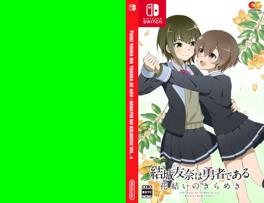 Yuki Yuna wa Yusha de aru - Hanayui no Kirameki Vol. 4 — box-texture (JP)