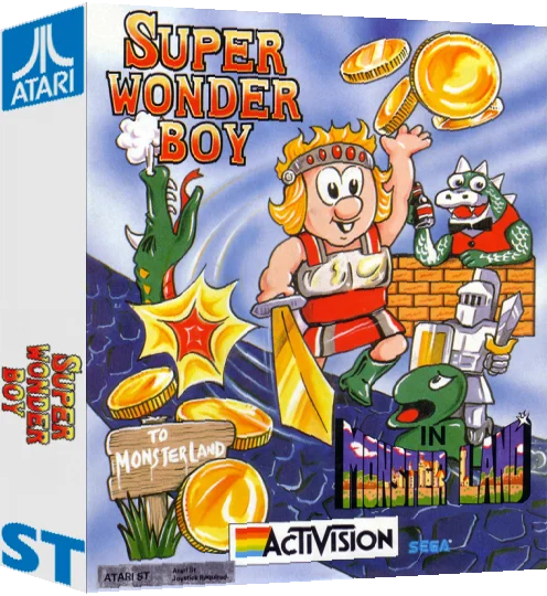 Super Wonder Boy in Monster Land — box-3D (EU)