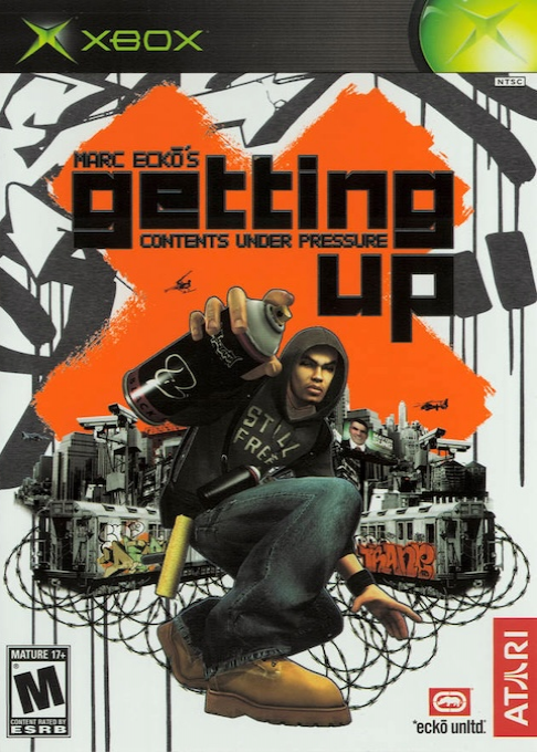 Marc Ecko's Getting Up - Contents Under Pressure box art