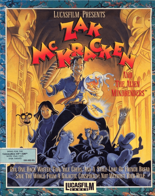 Zak McKracken and the Alien Mindbenders box art