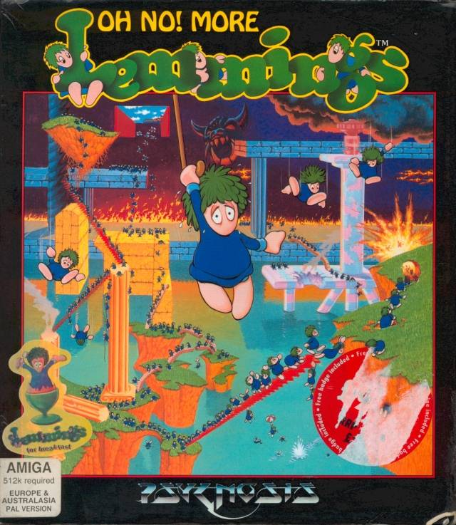 Oh No! More Lemmings box art