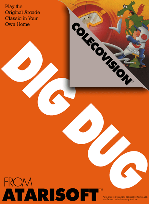 Dig Dug box art