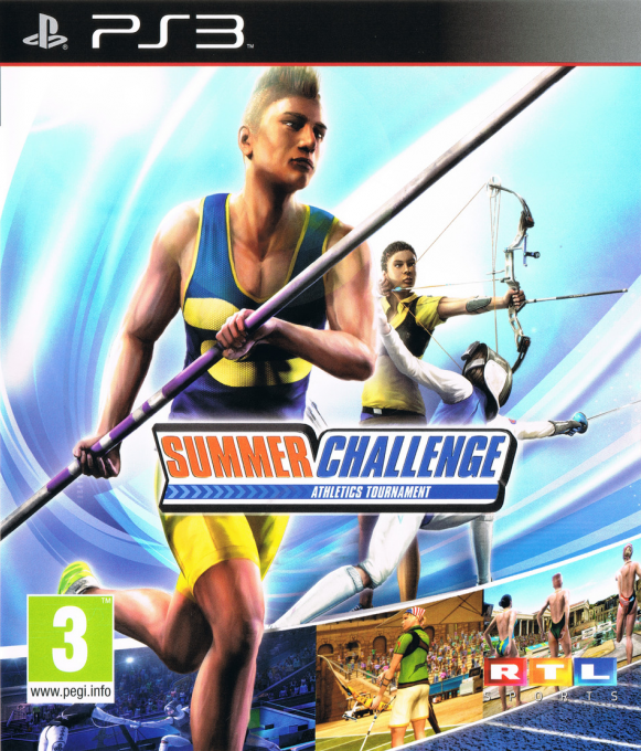 Summer Challenge - Athletics Tournament box art