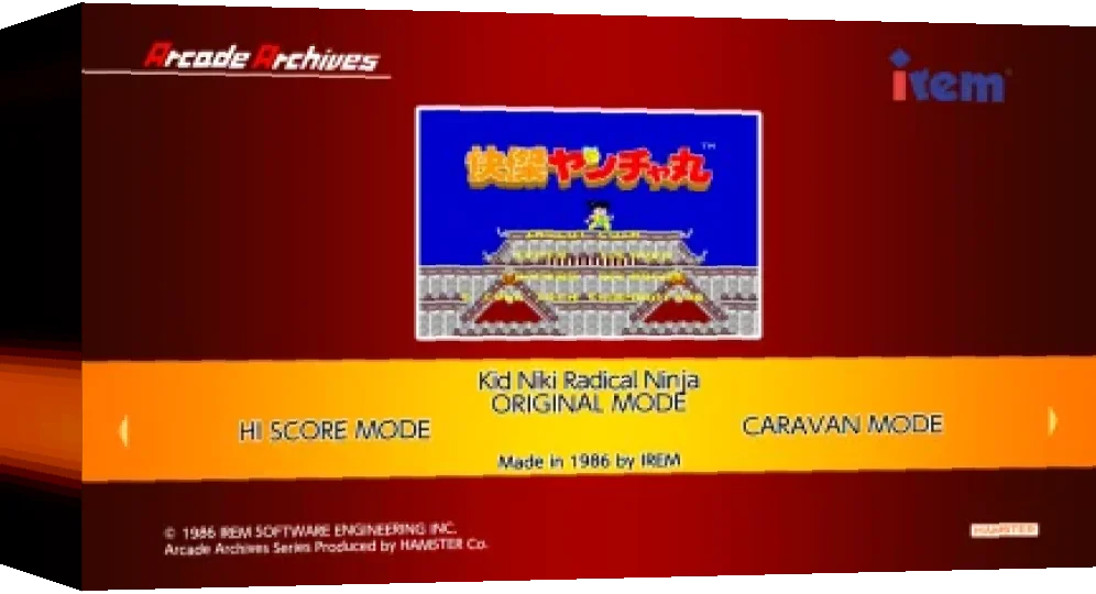 Arcade Archives Kid Niki Radical Ninja — box-3D (WOR)