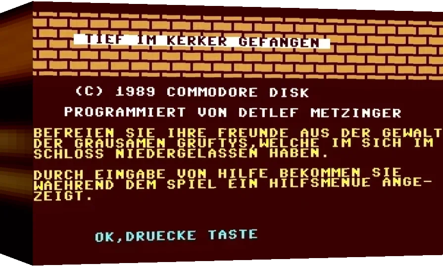 Tief im Kerker gefangen — box-3D (WOR)