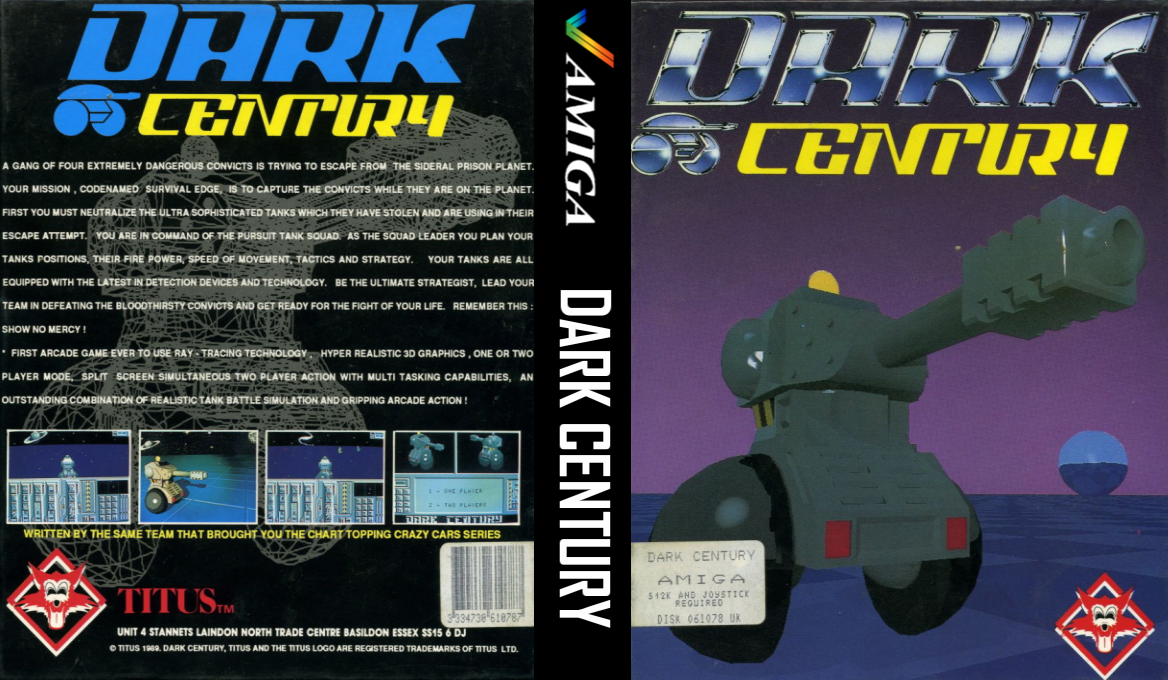 Dark Century — box-texture (EU)