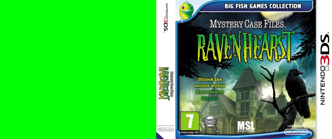 Mystery Case Files: Ravenhearst — box-texture (EU)