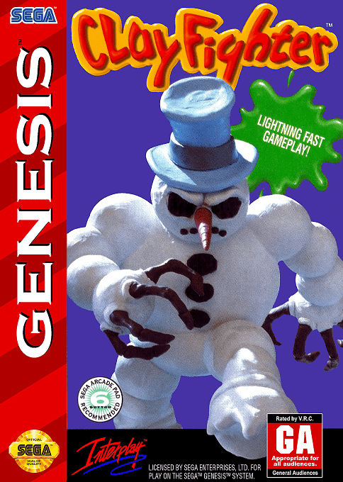 Clayfighter box art