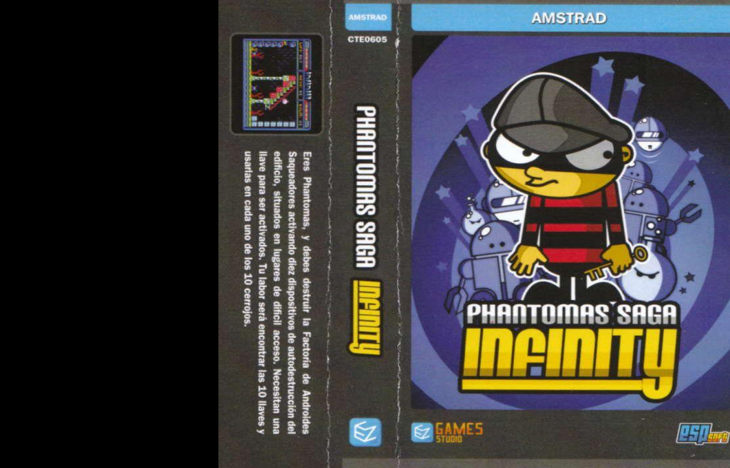Phantomas Saga Infinity — box-texture (SP)