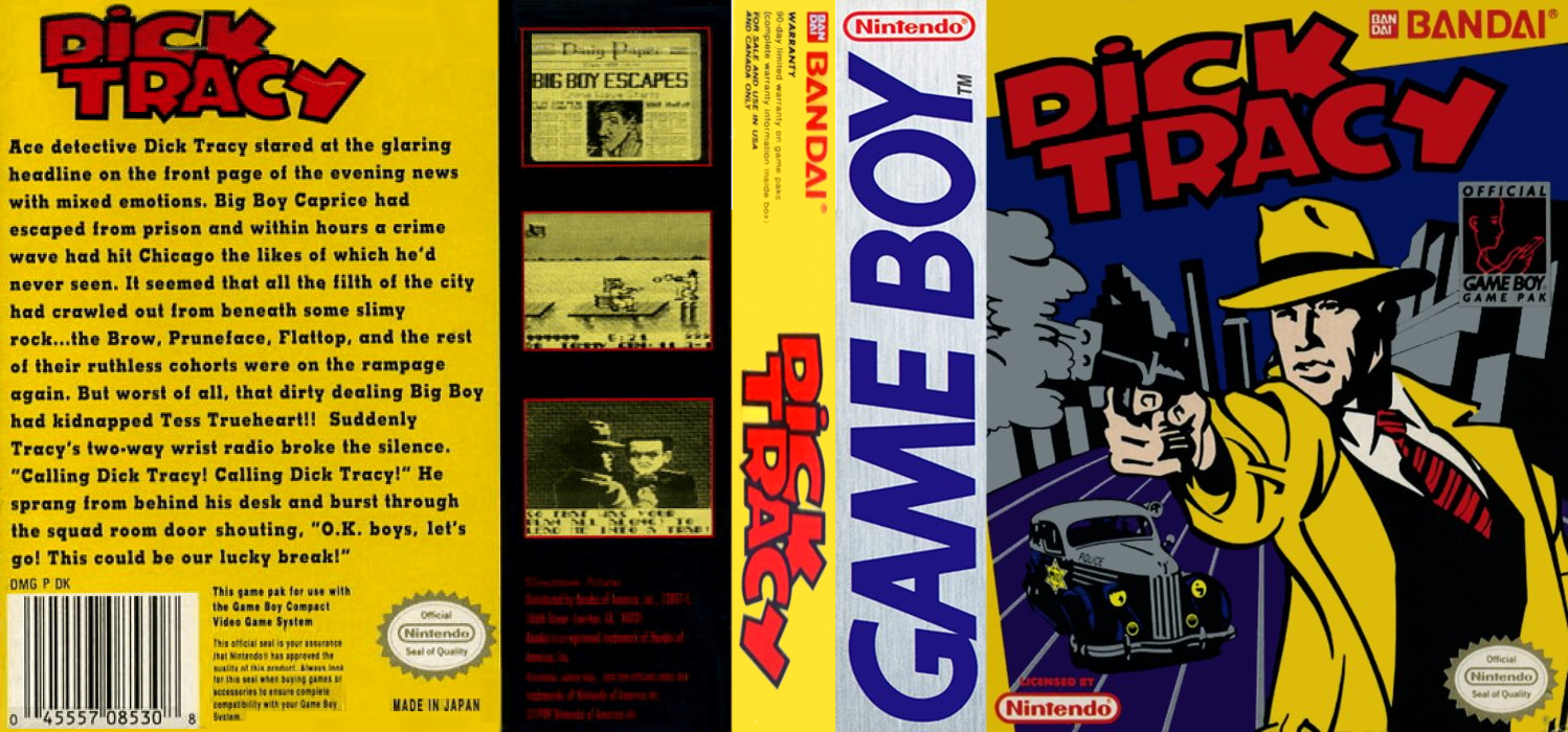 Dick Tracy — box-texture (US)