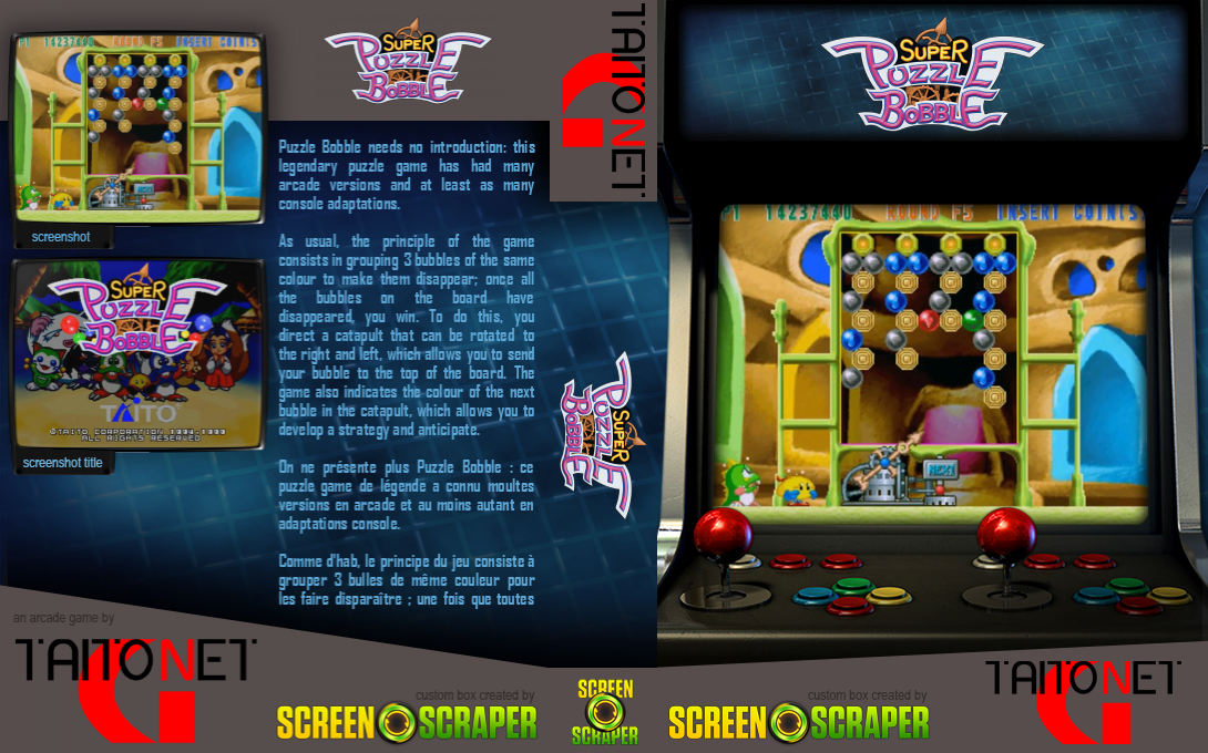 Super Puzzle Bobble — box-texture (SS)