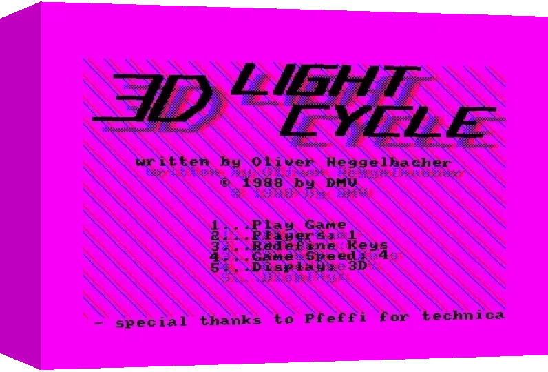 3D Light Cycle — box-3D (WOR)