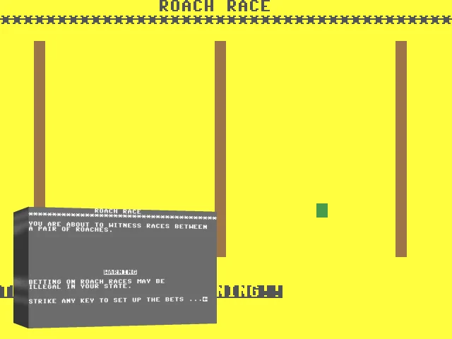 Roach Race — mixrbv2 (WOR)
