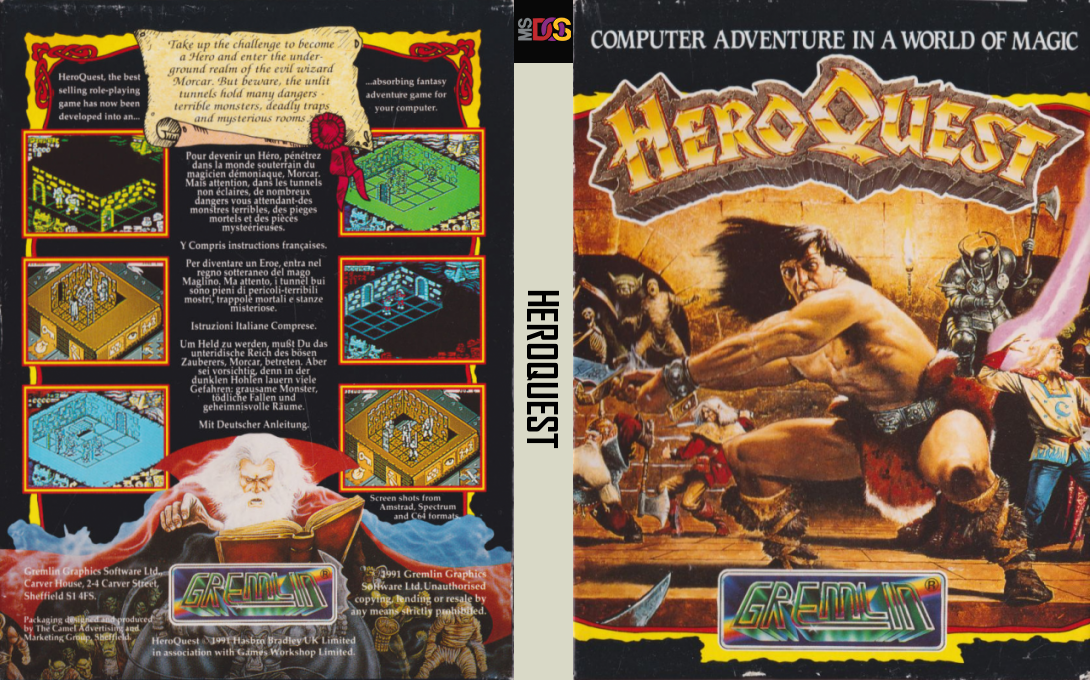 HeroQuest — box-texture (EU)