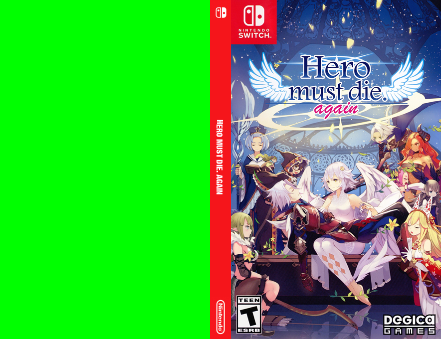 Hero Must Die. Again — box-texture (US)