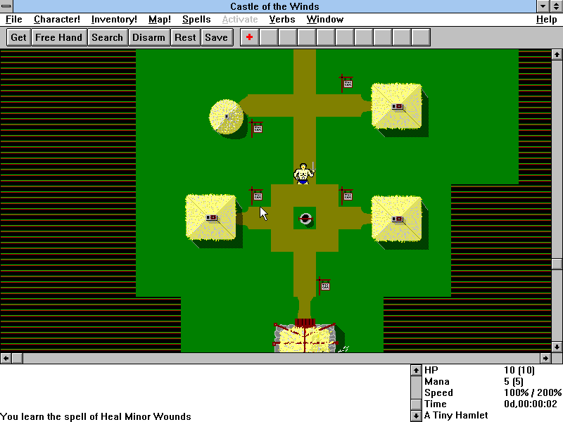 Castle of the Winds: A Question of Vengeance — ss (WOR)
