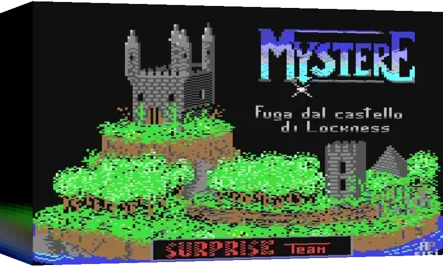 Mystere : Fuga dal Castello di Lockness — box-3D (WOR)
