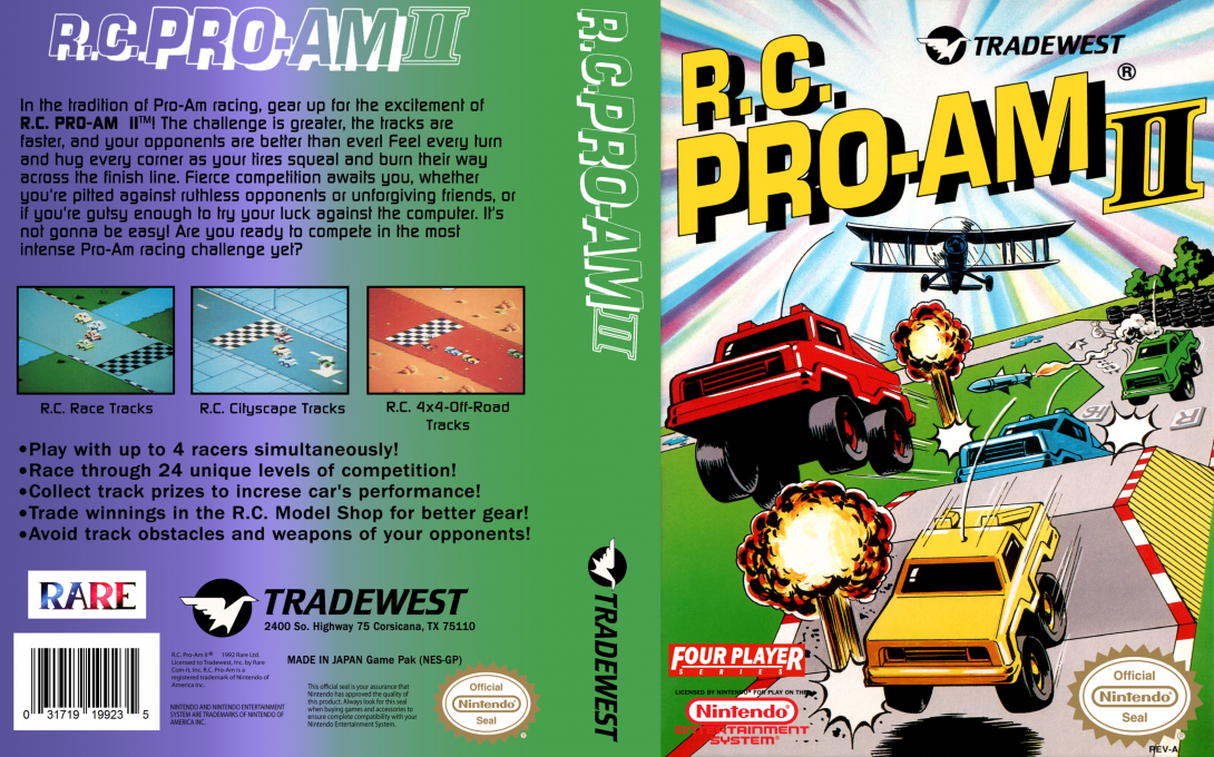 R.c. Pro-am 2 — box-texture (US)