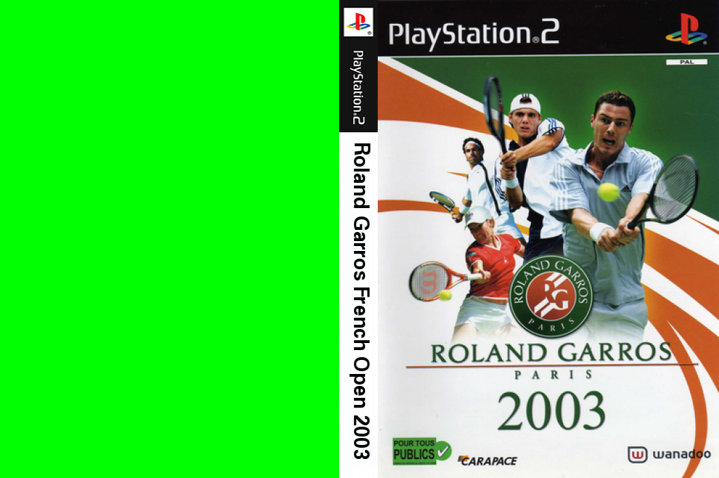 Next Generation Tennis 2003 — box-texture (FR)