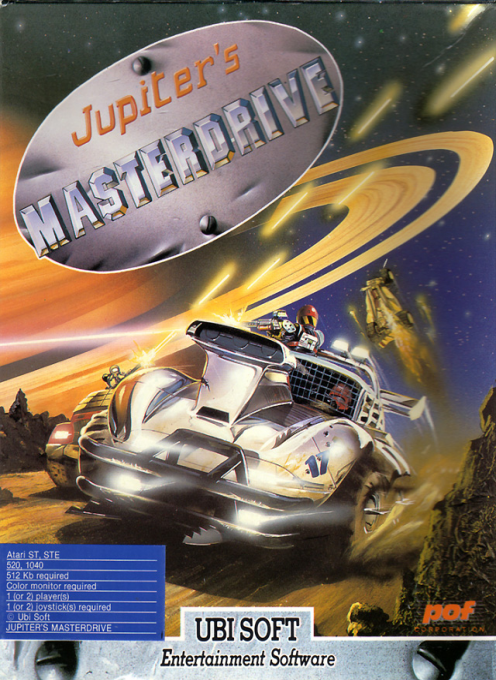 Jupiter's Masterdrive box art