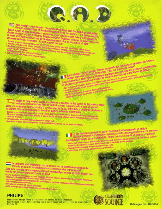 Qad - Quintessential Art Of Destruction — box-2D-back (EU)