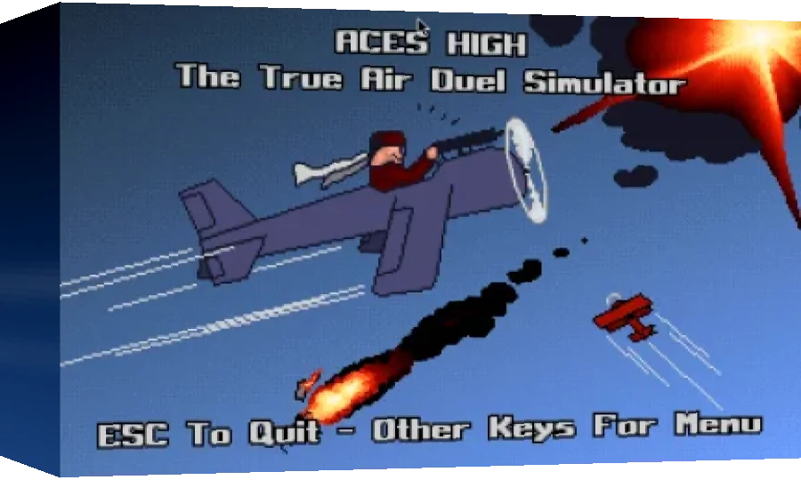 Aces High: The True Air Duel Simulator — box-3D (WOR)