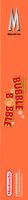 Classic Bubble Bobble — box-2D-side (US)