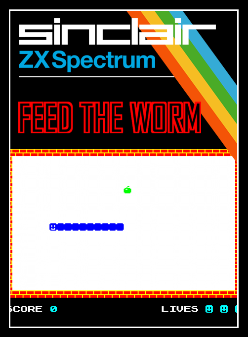 Feed the Worm box art