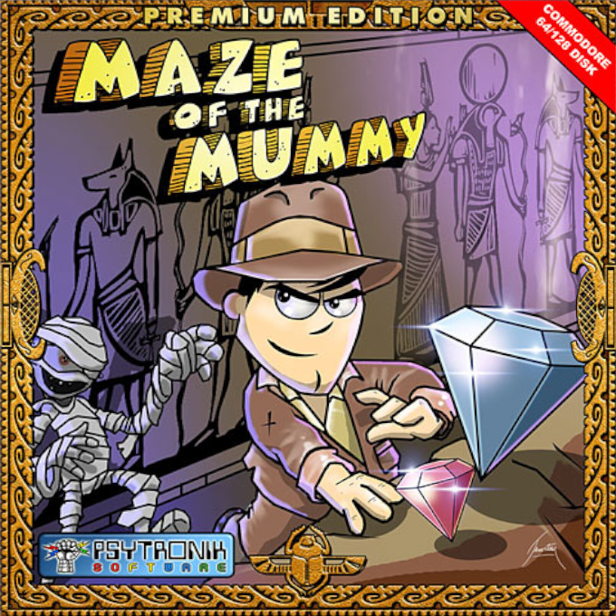 Maze of the Mummy box art