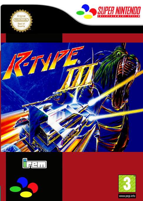 R-type 3 - The Third Lightning — box-2D (EU)