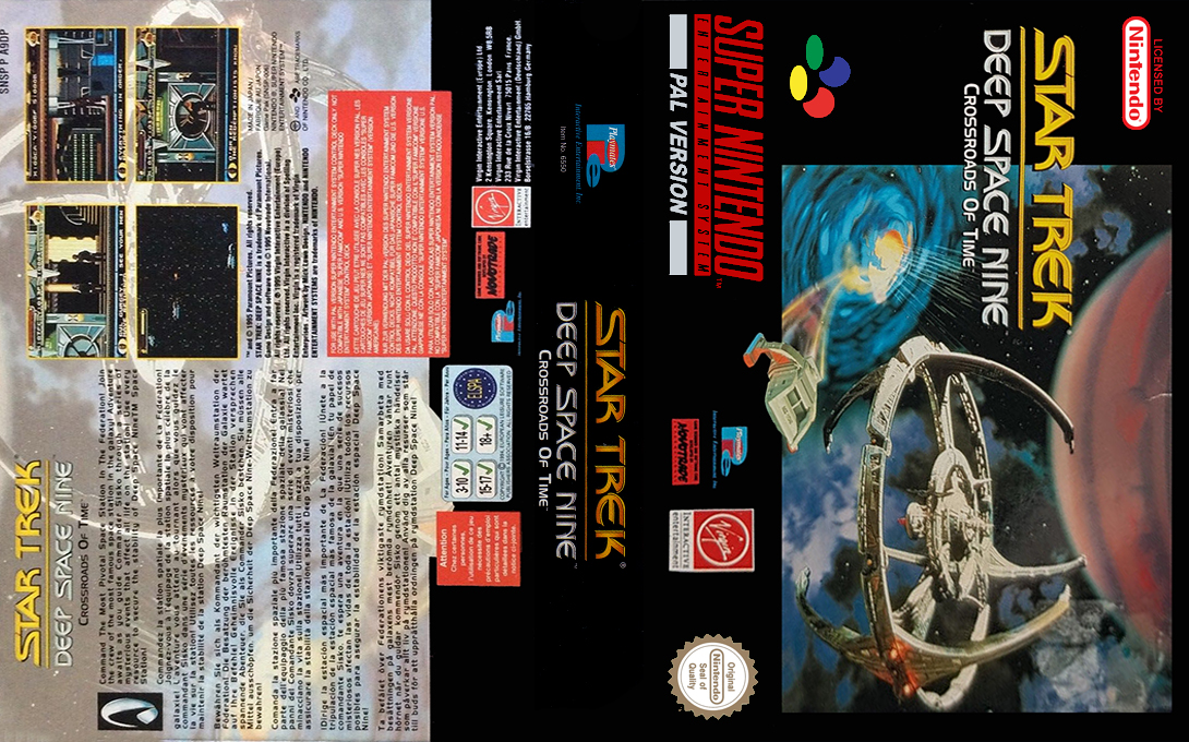 Star Trek - Deep Space Nine - Crossroads Of Time — box-texture (EU)
