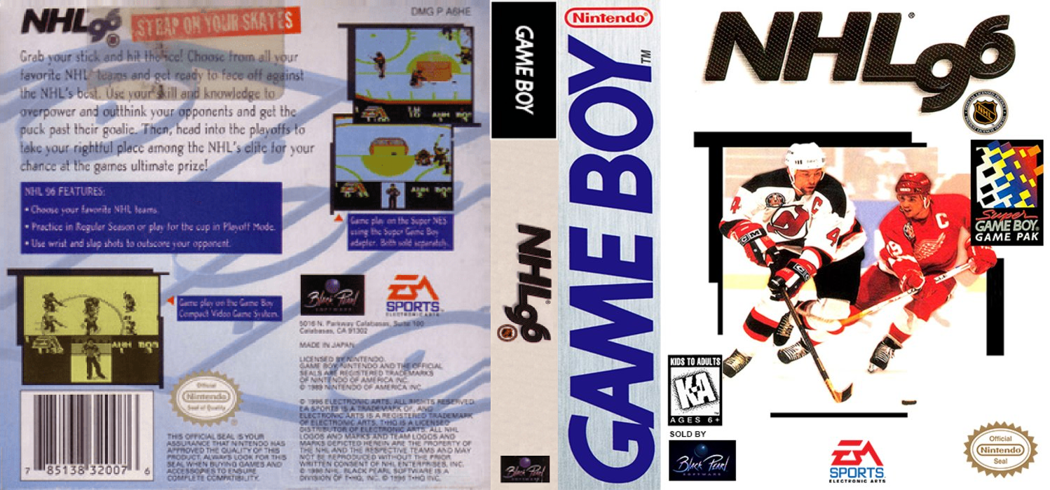 Nhl '96 — box-texture (US)