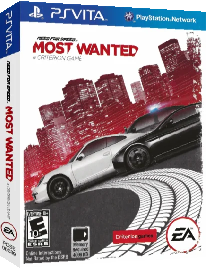 Need For Speed - Most Wanted — box-3D (US)