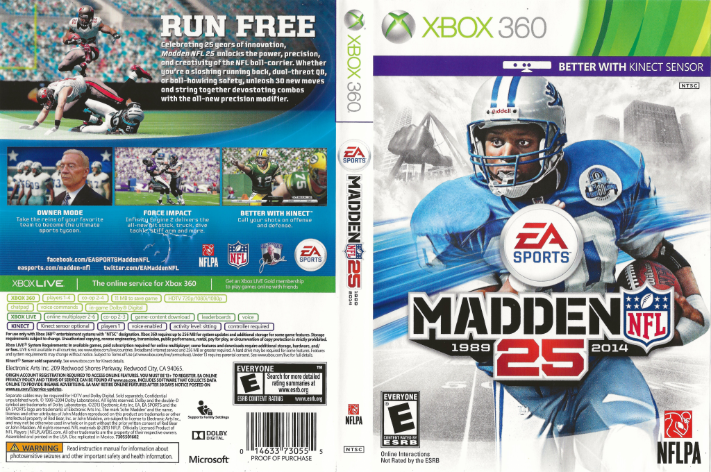 Madden NFL 25 — box-texture (US)
