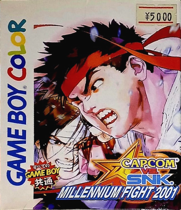 Capcom vs SNK - Millennium Fight 2001 box art