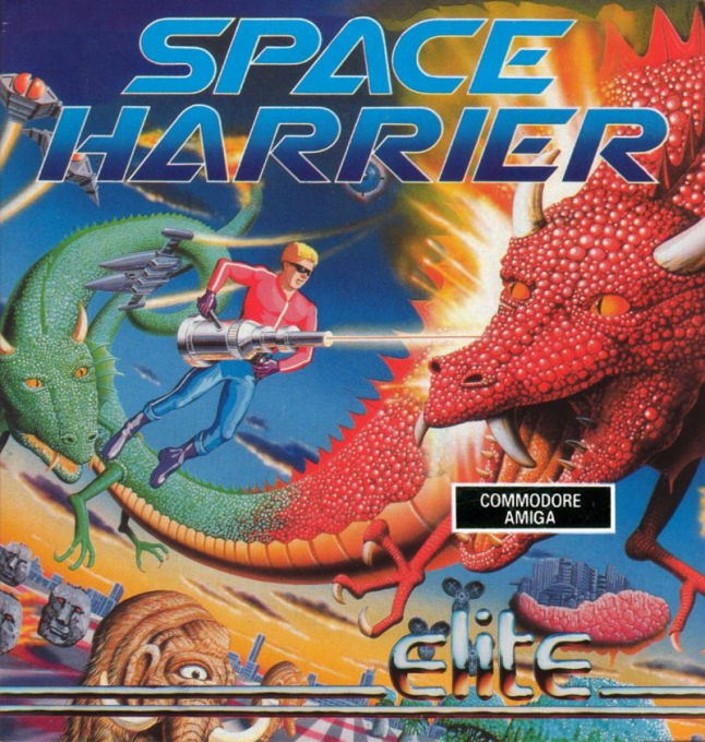 Space Harrier — box-2D (EU)