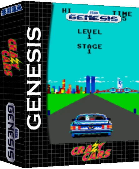 Crazy Cars — box-3D (SS)