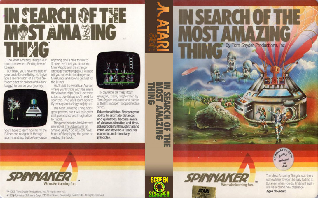 In Search Of The Most Amazing Thing — box-texture (US)