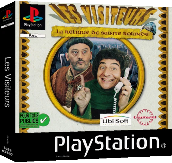 Visiteurs, Les - La Relique de Sainte Rolande — box-3D (FR)