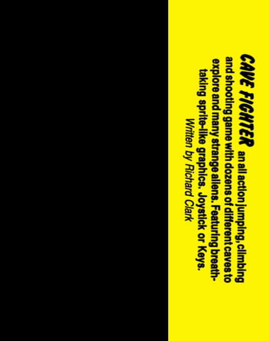 Cave Fighter — box-2D-back (EU)