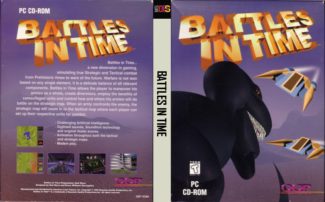 Battles In Time — box-texture (US)
