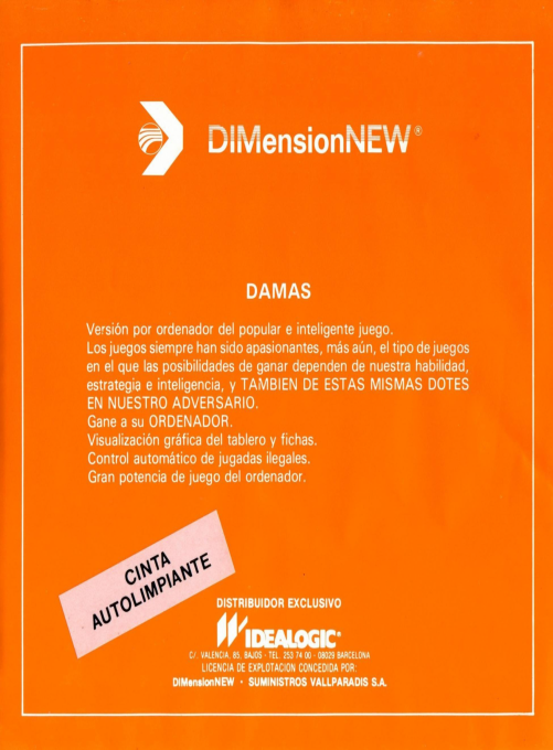 Damas — box-2D-back (SP)