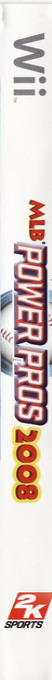 MLB Power Pros 2008 — box-2D-side (US)