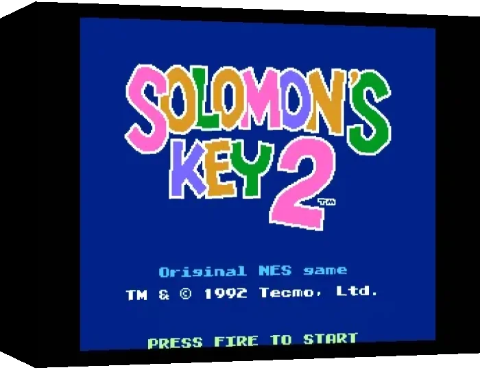 Solomon's Key 2 — box-3D (WOR)